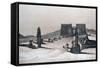 Temple of Asseboua, Nubia, Egypt, 19th Century-Hector Horeau-Framed Stretched Canvas