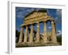 Temple of Athena, Paestum, UNESCO World Heritage Site, Campania, Italy, Europe-Charles Bowman-Framed Photographic Print