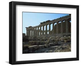 Temple of Athena, Parthenon, 5th BCE-null-Framed Giclee Print