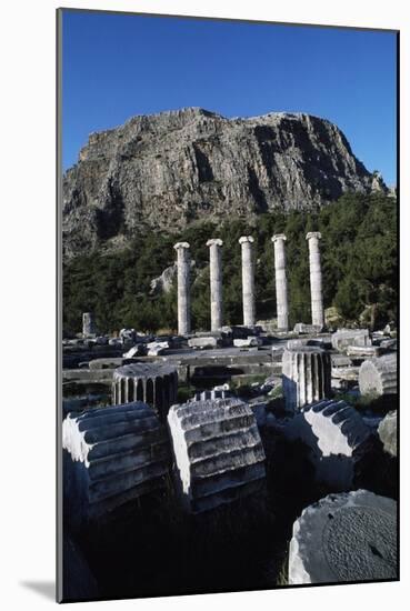 Temple of Athena Polias, Priene, Turkey BC-null-Mounted Giclee Print