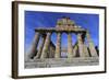 Temple of Athena (Temple of Ceres), Paestum, Greek Ruins, Campania, Italy-Eleanor Scriven-Framed Photographic Print