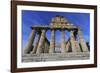 Temple of Athena (Temple of Ceres), Paestum, Greek Ruins, Campania, Italy-Eleanor Scriven-Framed Photographic Print