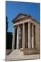 Temple of Augustus, 2 AD, Forum Square, Old Town, Pula, Croatia, Europe-Richard Maschmeyer-Mounted Photographic Print