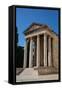 Temple of Augustus, 2 AD, Forum Square, Old Town, Pula, Croatia, Europe-Richard Maschmeyer-Framed Stretched Canvas