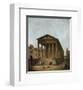 Temple of Augustus in Nimes, 1783-Hubert Robert-Framed Art Print