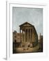 Temple of Augustus in Nimes, 1783-Hubert Robert-Framed Art Print