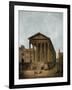 Temple of Augustus in Nimes, 1783-Hubert Robert-Framed Art Print