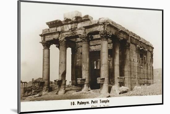 Temple of Baal, Palmyra, Syria-null-Mounted Photographic Print