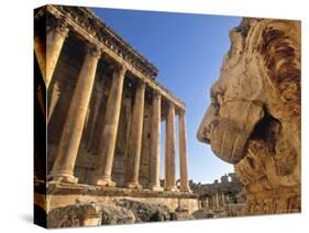 Temple of Bacchus, Baalbek, Bekaa Valley, Lebanon-Gavin Hellier-Stretched Canvas