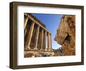 Temple of Bacchus, Baalbek, Bekaa Valley, Lebanon-Gavin Hellier-Framed Photographic Print