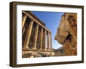 Temple of Bacchus, Baalbek, Bekaa Valley, Lebanon-Gavin Hellier-Framed Photographic Print