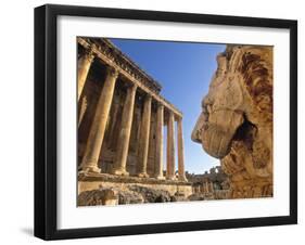 Temple of Bacchus, Baalbek, Bekaa Valley, Lebanon-Gavin Hellier-Framed Photographic Print