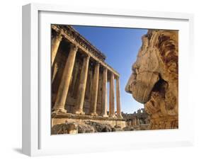 Temple of Bacchus, Baalbek, Bekaa Valley, Lebanon-Gavin Hellier-Framed Photographic Print