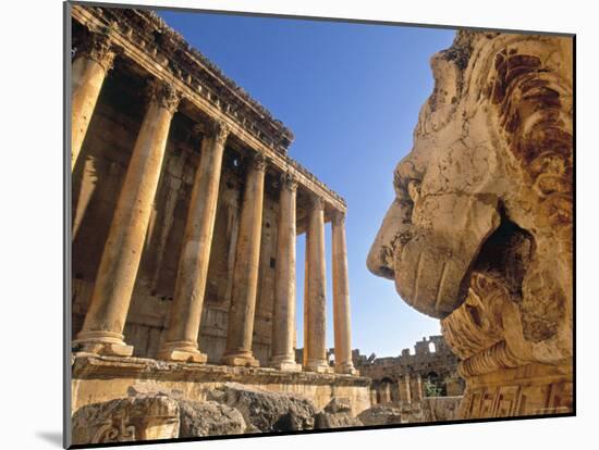 Temple of Bacchus, Baalbek, Bekaa Valley, Lebanon-Gavin Hellier-Mounted Photographic Print