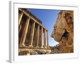 Temple of Bacchus, Baalbek, Bekaa Valley, Lebanon-Gavin Hellier-Framed Photographic Print