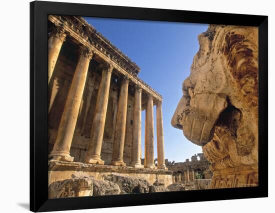 Temple of Bacchus, Baalbek, Bekaa Valley, Lebanon-Gavin Hellier-Framed Photographic Print