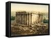 Temple of Bacchus, Baalbek, C.1880-1900-null-Framed Stretched Canvas