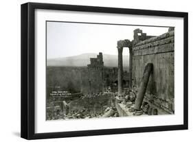 Temple of Bacchus, Baalbek, Lebanon, C1920S-C1930S-null-Framed Photographic Print