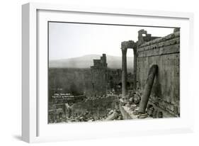 Temple of Bacchus, Baalbek, Lebanon, C1920S-C1930S-null-Framed Photographic Print