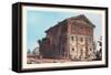 Temple of Bacchus-M. Dubourg-Framed Stretched Canvas