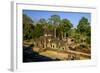 Temple of Baphuon, Built by King Udayaditiavarman Ii in the Mid 11th Century, Restoration Work-Nathalie Cuvelier-Framed Photographic Print