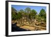 Temple of Baphuon, Built by King Udayaditiavarman Ii in the Mid 11th Century, Restoration Work-Nathalie Cuvelier-Framed Photographic Print