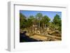 Temple of Baphuon, Built by King Udayaditiavarman Ii in the Mid 11th Century, Restoration Work-Nathalie Cuvelier-Framed Photographic Print