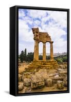Temple of Castor and Pollux-Matthew Williams-Ellis-Framed Stretched Canvas