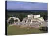 Temple of Columns, Chichen Itza Ruins, Maya Civilization, Yucatan, Mexico-Michele Molinari-Stretched Canvas