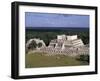 Temple of Columns, Chichen Itza Ruins, Maya Civilization, Yucatan, Mexico-Michele Molinari-Framed Premium Photographic Print