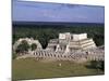 Temple of Columns, Chichen Itza Ruins, Maya Civilization, Yucatan, Mexico-Michele Molinari-Mounted Photographic Print