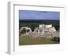 Temple of Columns, Chichen Itza Ruins, Maya Civilization, Yucatan, Mexico-Michele Molinari-Framed Photographic Print