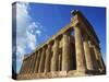 Temple of Concord, Agrigento, Sicily, Italy-Ken Gillham-Stretched Canvas