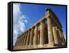 Temple of Concord, Agrigento, Sicily, Italy-Ken Gillham-Framed Stretched Canvas