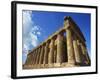 Temple of Concord, Agrigento, Sicily, Italy-Ken Gillham-Framed Photographic Print