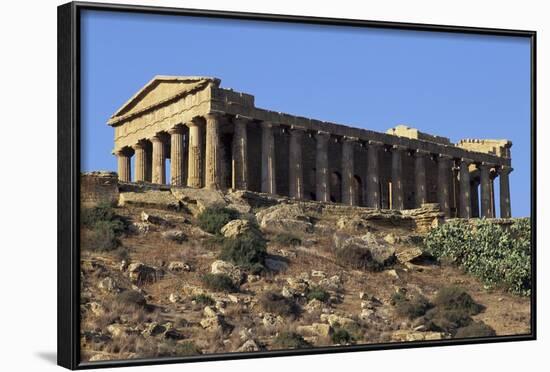 Temple of Concord, Agrigento-null-Framed Photographic Print