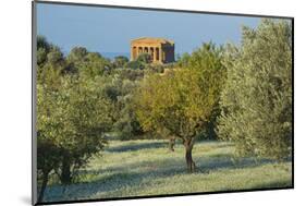 Temple of Concordia, Valley of the Temples, Agrigento, Sicily, Italy-Marco Simoni-Mounted Photographic Print