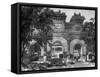 Temple of Confucius, Peking, China, 19th Century-Therond-Framed Stretched Canvas