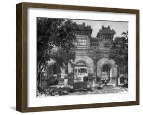 Temple of Confucius, Peking, China, 19th Century-Therond-Framed Giclee Print