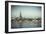 Temple of Dawn (Wat Arun) and Bangkok, Thailand-Jon Arnold-Framed Photographic Print