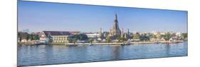 Temple of Dawn (Wat Arun) and Bangkok, Thailand-Jon Arnold-Mounted Photographic Print