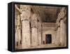 Temple of Denderah, Egypt, 19th Century-Hector Horeau-Framed Stretched Canvas