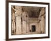 Temple of Denderah, Egypt, 19th Century-Hector Horeau-Framed Giclee Print