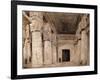 Temple of Denderah, Egypt, 19th Century-Hector Horeau-Framed Giclee Print