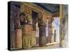 Temple of Denderah, Upper Egypt, 1839-William James Muller-Stretched Canvas