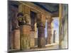 Temple of Denderah, Upper Egypt, 1839-William James Muller-Mounted Giclee Print