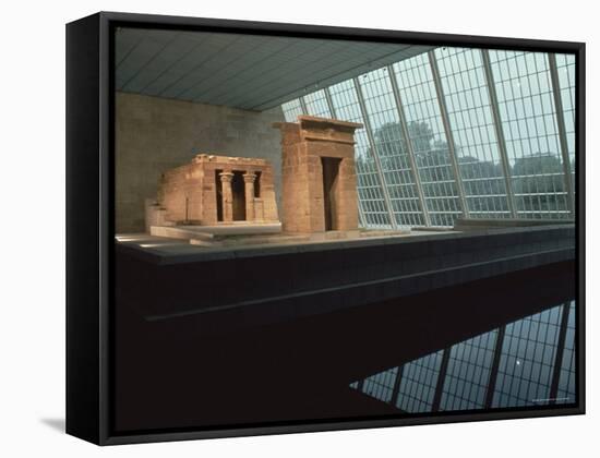 Temple of Dendur at the Metropolitan Museum of Art-Ted Thai-Framed Stretched Canvas