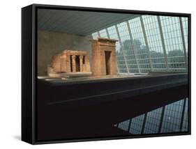 Temple of Dendur at the Metropolitan Museum of Art-Ted Thai-Framed Stretched Canvas