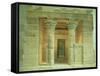 Temple of Dendur at the Metropolitan Museum of Art-Ted Thai-Framed Stretched Canvas