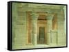 Temple of Dendur at the Metropolitan Museum of Art-Ted Thai-Framed Stretched Canvas